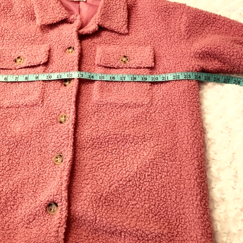 ENTRO Faux Sherpa Jacket Coat - Picture 10 of 15